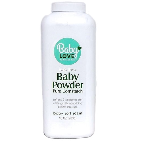 baby love baby powder 10oz soft scent -- 12 per case