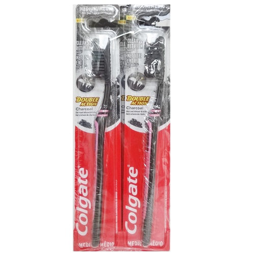 colgate toothbrush 1pk dbl action charcl -- 12 per box