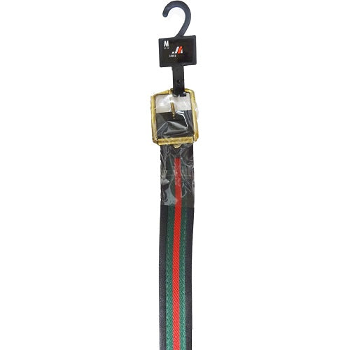 jm belt md 32-34 black green -- 12 per box