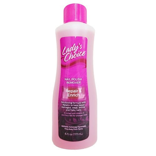 l.c nail polish remover 6oz repair enr -- 12 per case