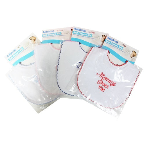 baby bib asst -- 12 per box