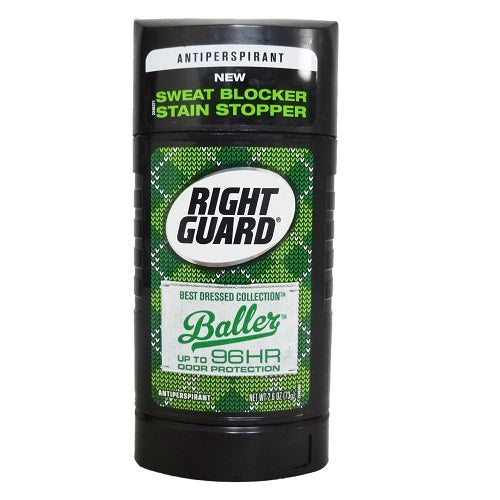 right guard anti- persp 2.6oz baller -- 12 per case