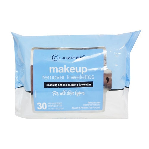 clarisse make- up rmvr wipes 30ct moistur -- 12 per case