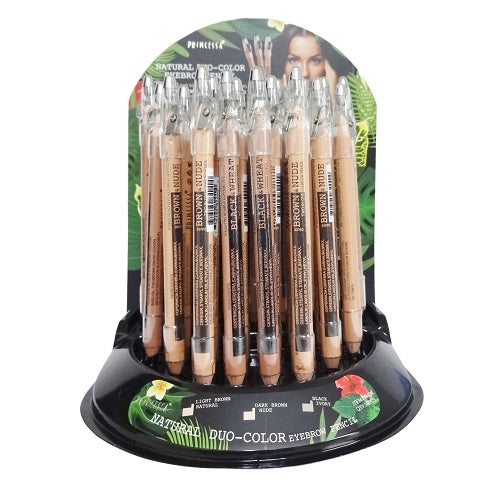 princessa eyebrow pencil 2 in 1 -- 36 per box