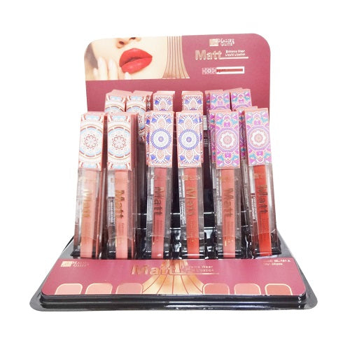 malibu glitz liquid lipstick matt -- 24 per box