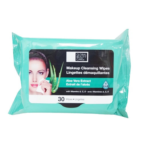 make- up cleansing wipes 30ct aloe vera -- 48 per case
