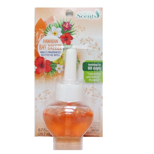 g.s scented oil refill 1pc hawaiian b -- 12 per case