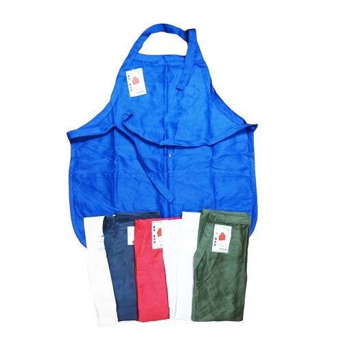 apron medium length assst clrs -- 12 per box