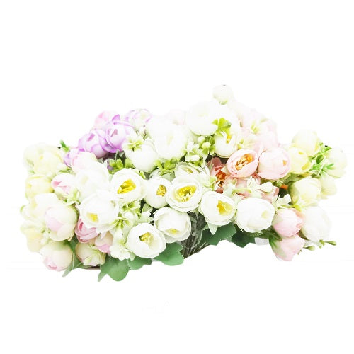 flower bouquet 11in asst clrs -- 12 per box
