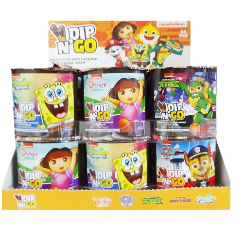 sweet box dip n go 55g asst -- 24 per box