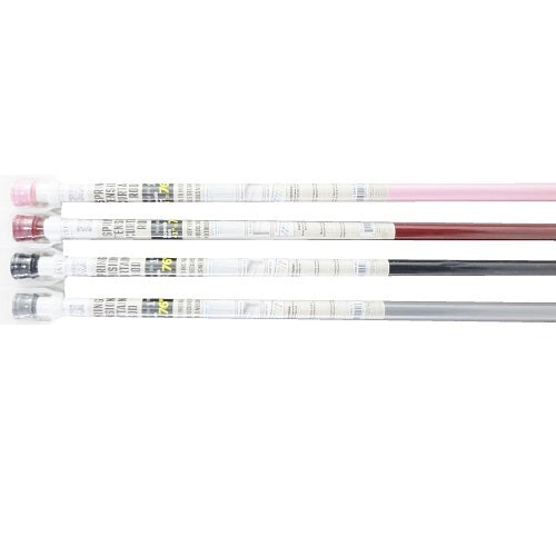 shower curtain rod 41-76in asst clrs -- 24 per case